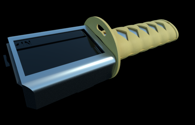 Beyblade x Katana Grip (WINEDER launcher)