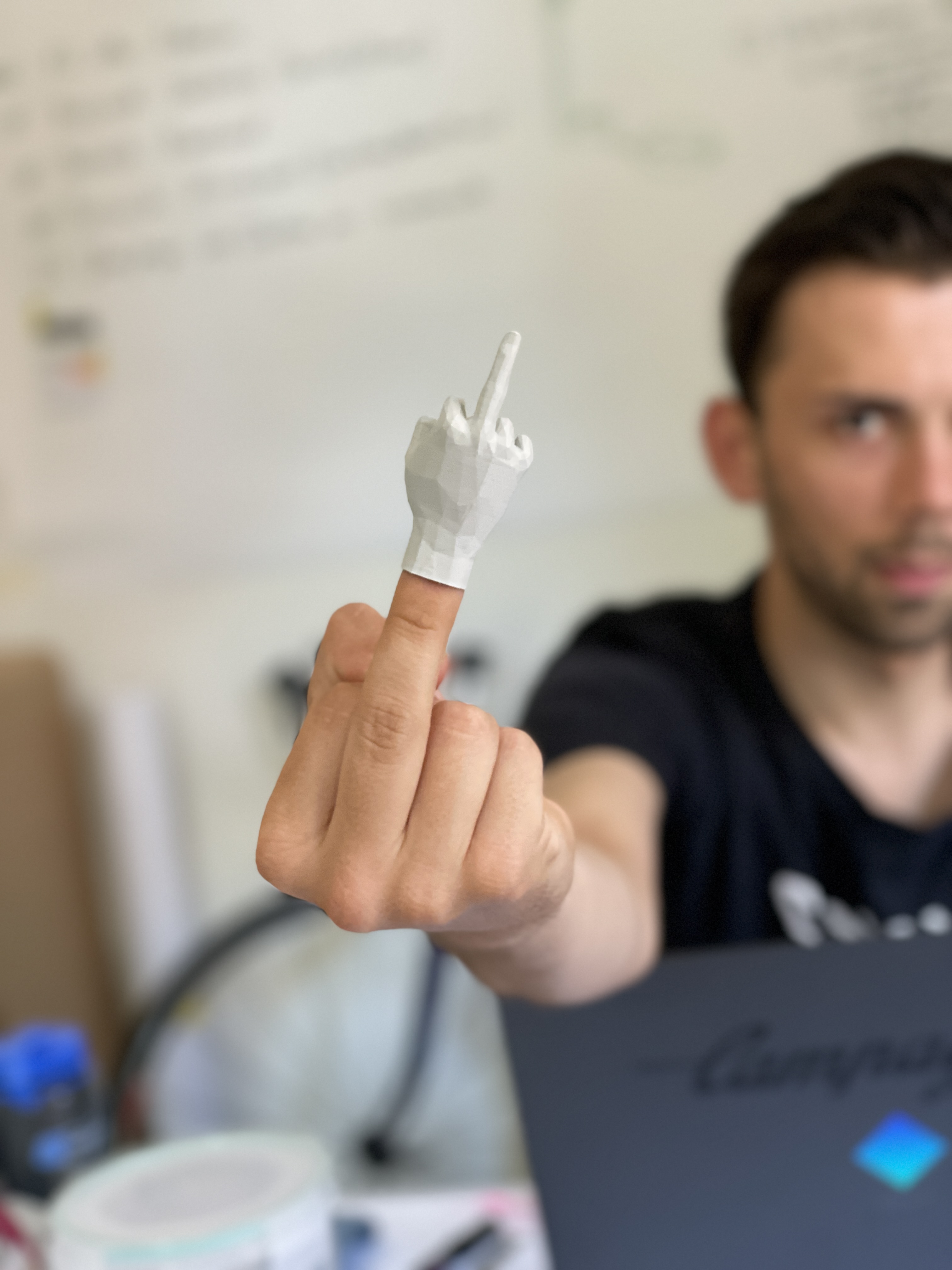 Middlefinger, Small Hands, Mini Finger Puppets