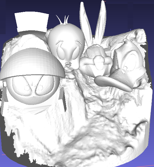 Bugs and Friends Mt Rushmore