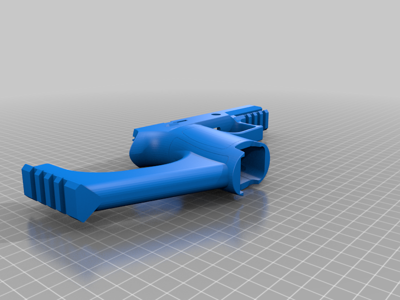 P250 p320 one lower strut rear facing rail