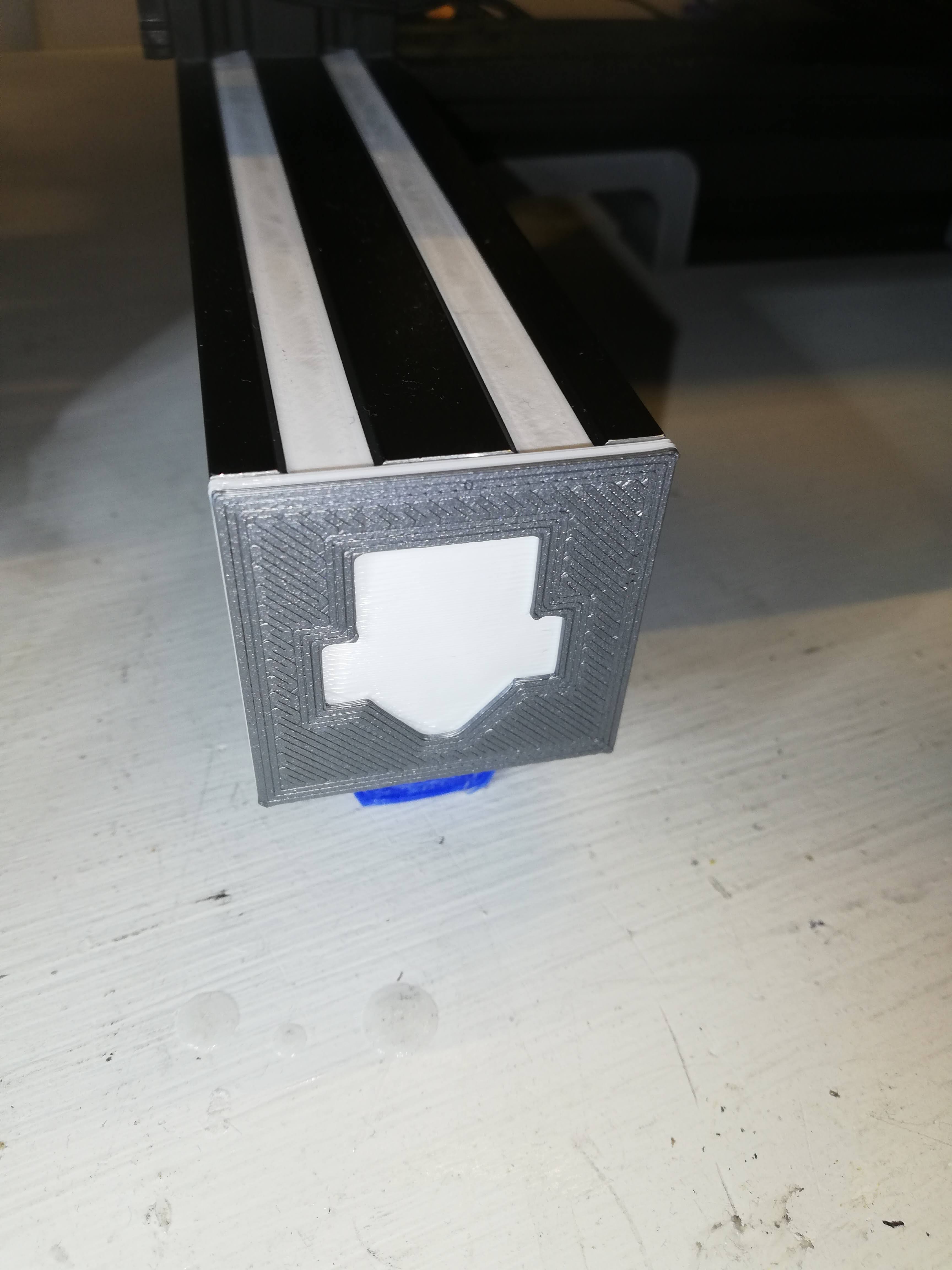 Ender 3 40x40 Aluminium extrution nozzle case