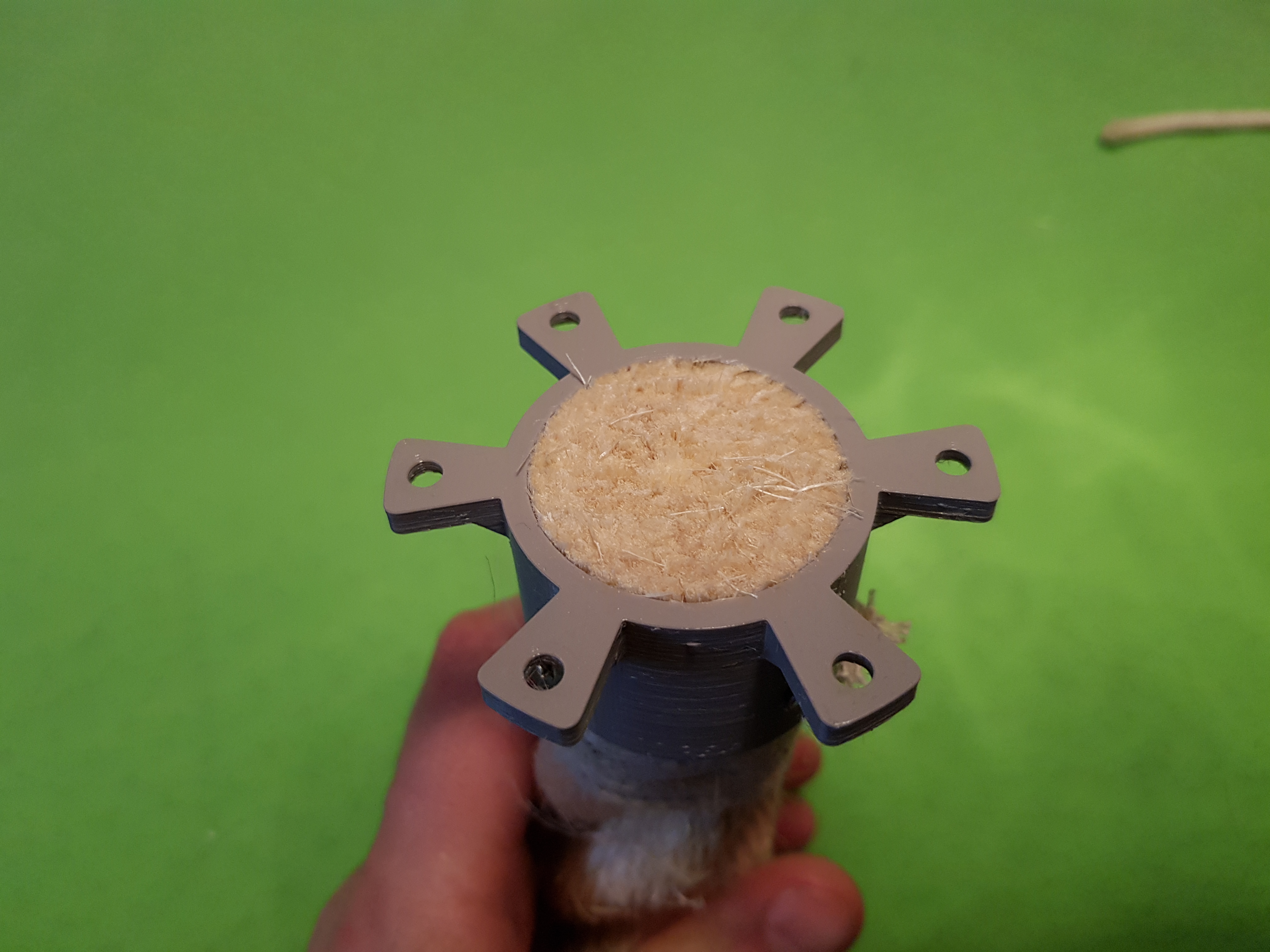 Cat tree rope mount for 40mm Sisal