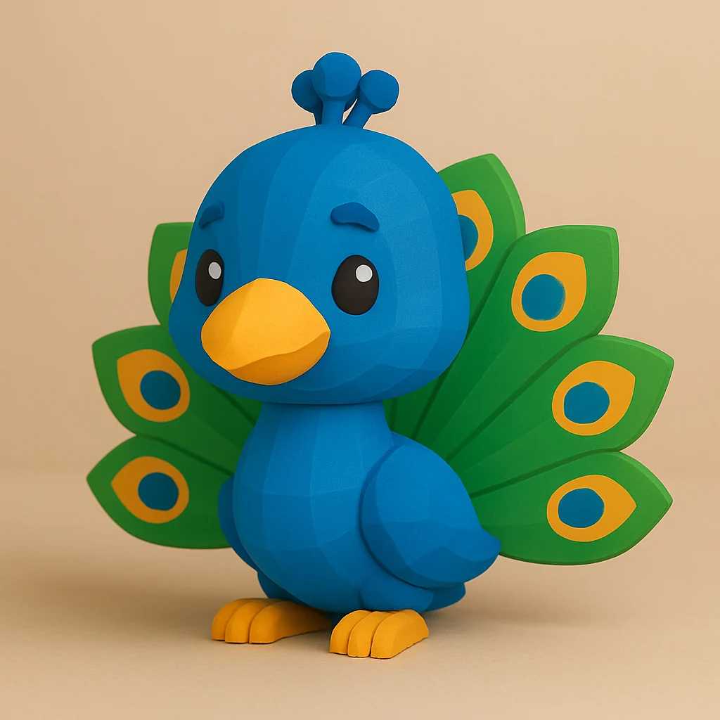 Mini Peacock