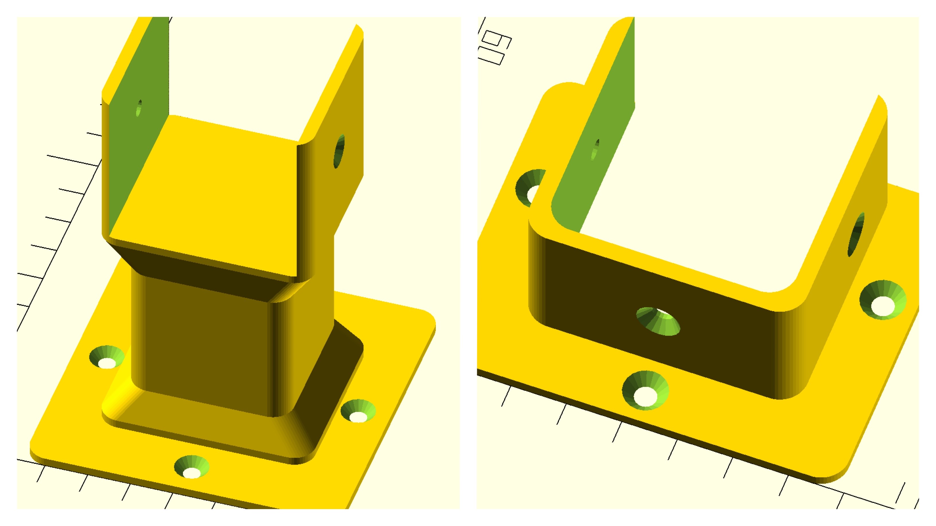 Chicken coop perch mounts (Customizable)