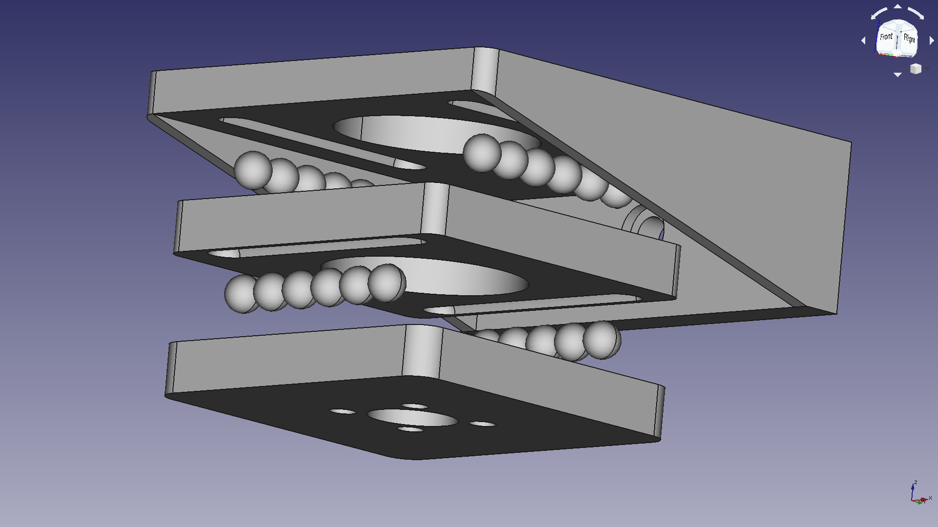 Wobble Free Z-Axis Oldham Coupler and Hot-end Saver
