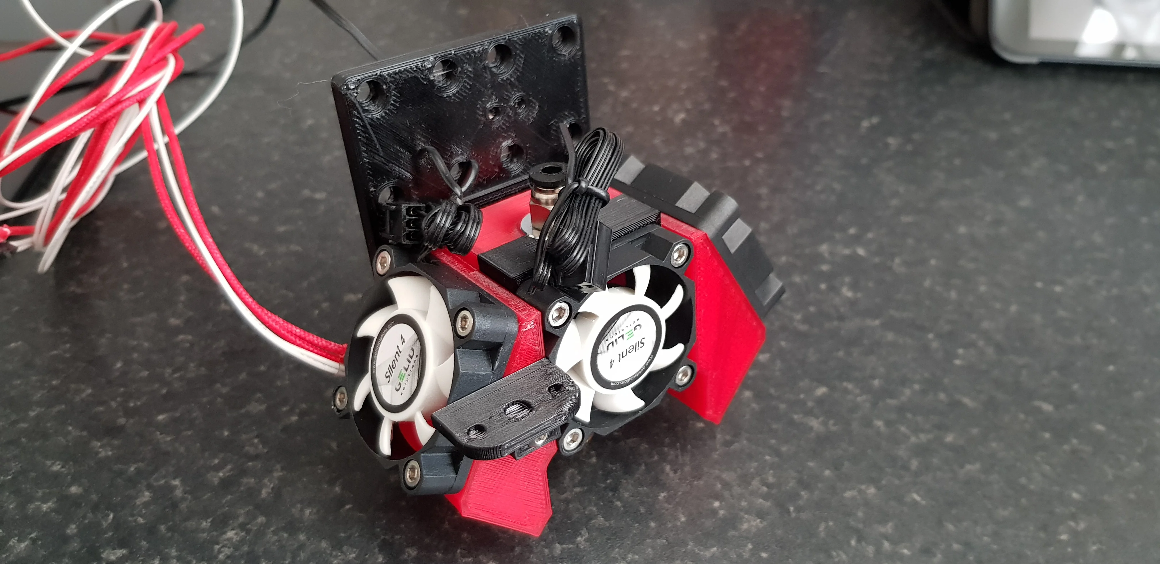 Triple Threat - E3D Carriage Bowden Mount for AM8/A8