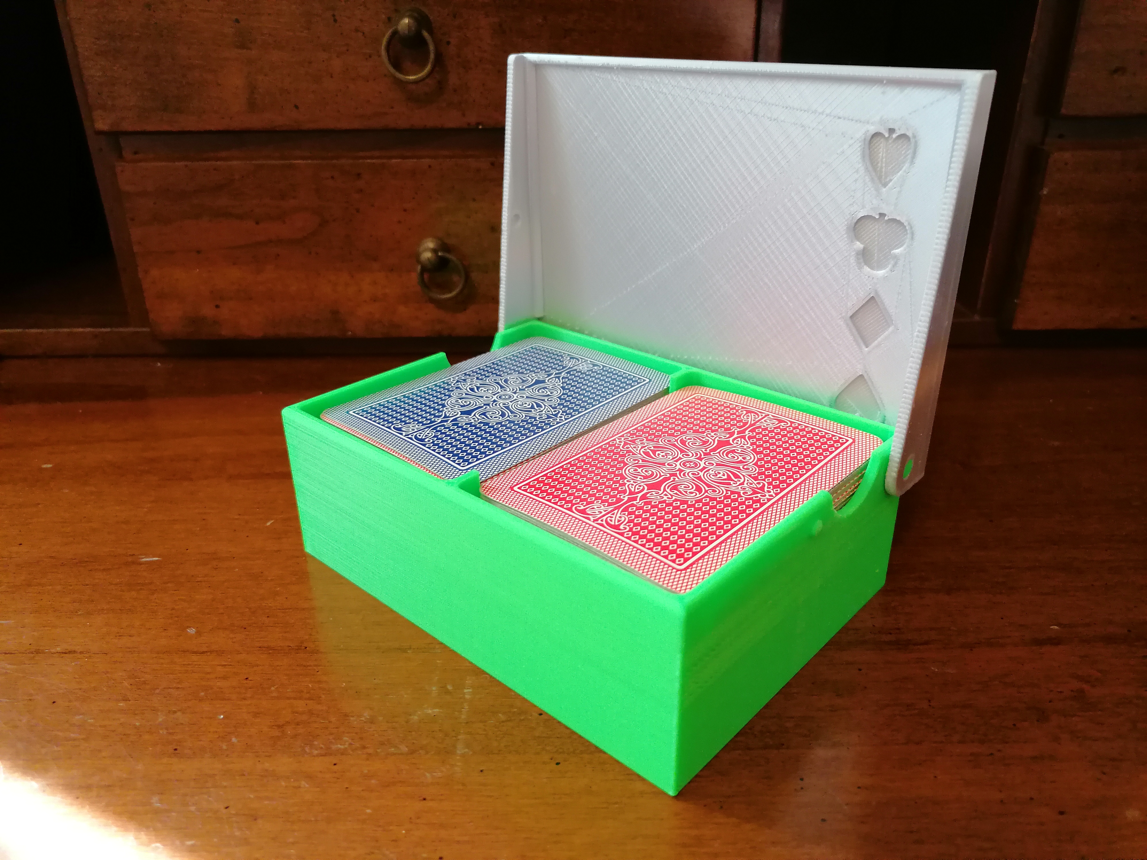 Box porta carte da gioco