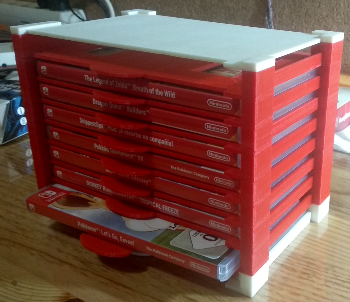 Nintendo Switch Video Game Case Holder