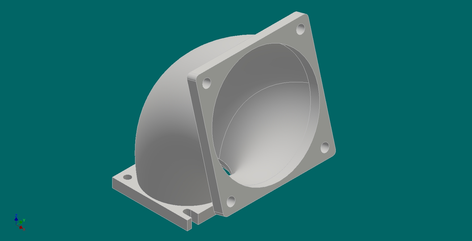 Airduct 40 to 60 mm Fan