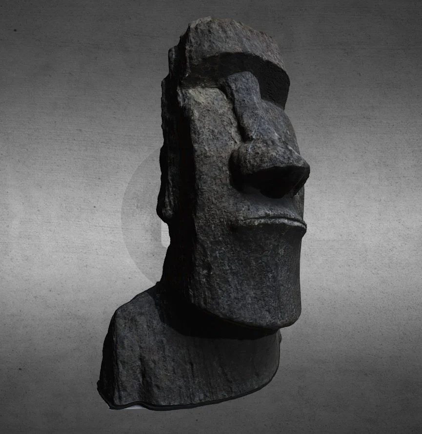 Moai, or mo‘ai