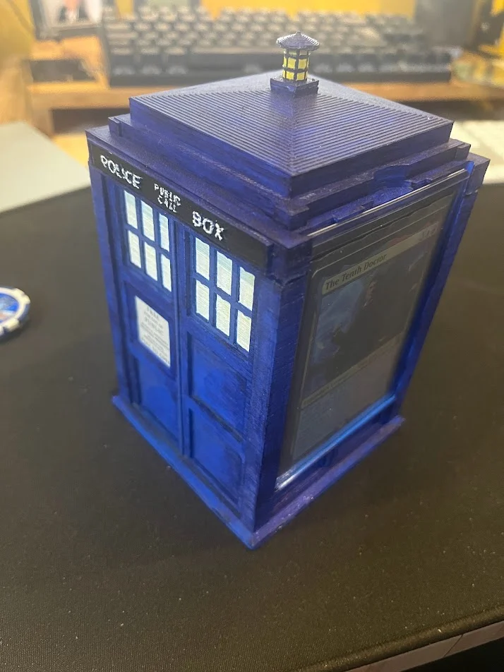 Tardis Doctor Who Deckbox Commander