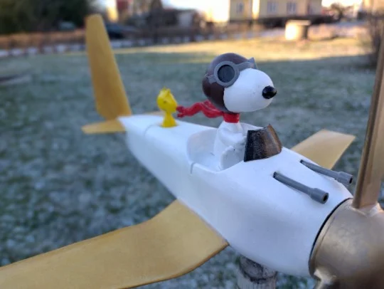 Snoopy wind vane