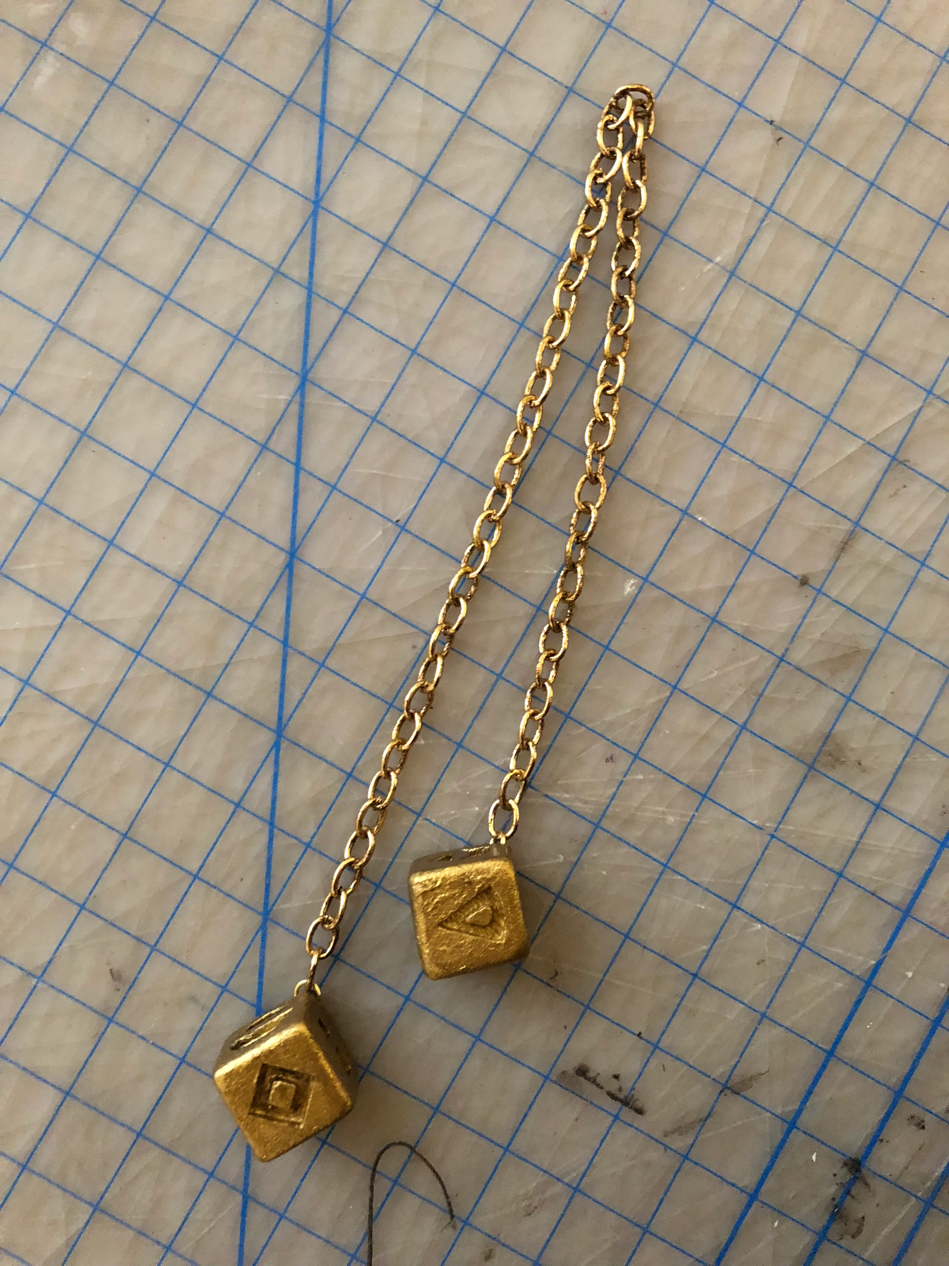 Han Solo Lucky Dice Prop