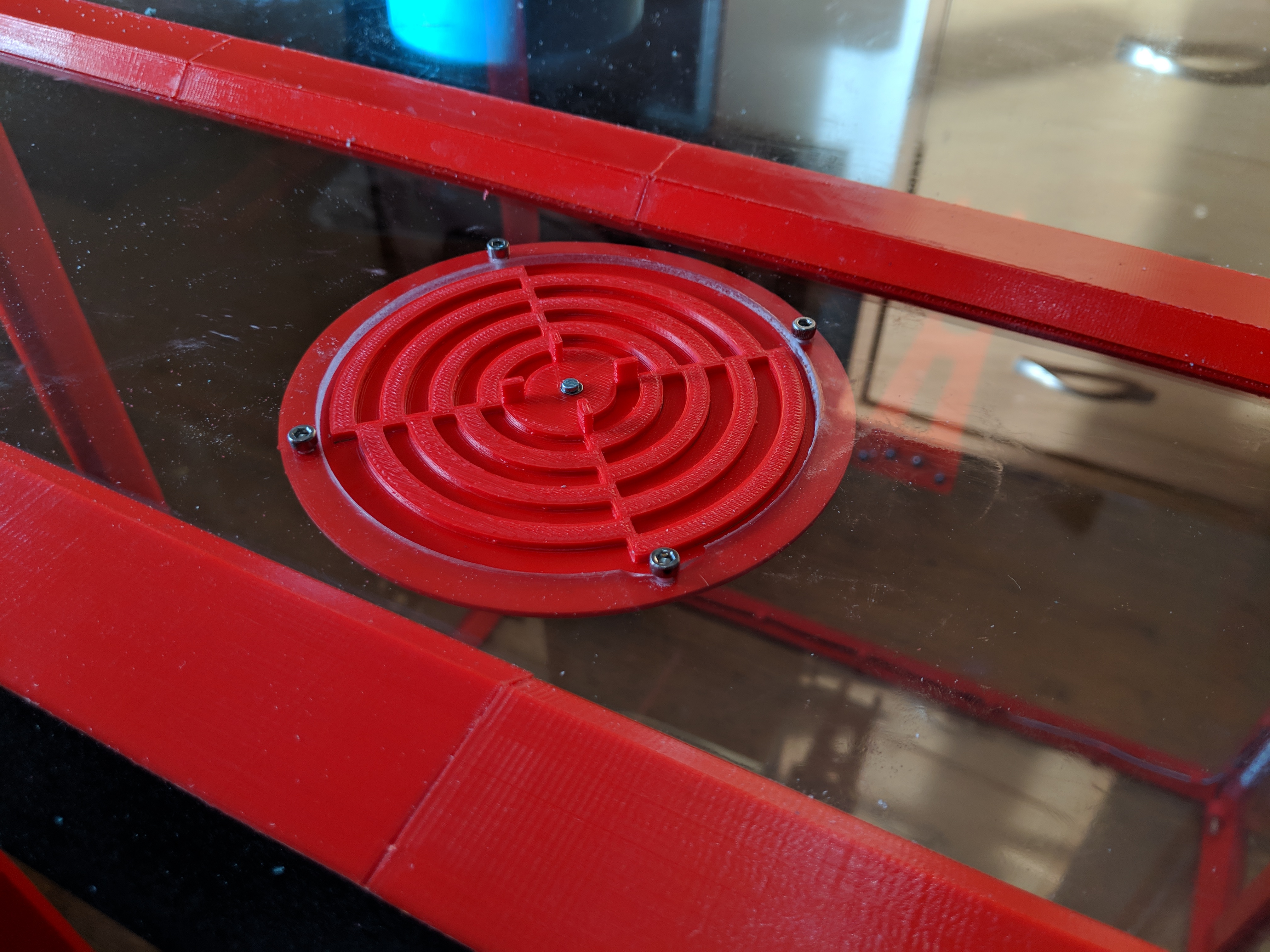 Slide Open Round Vent