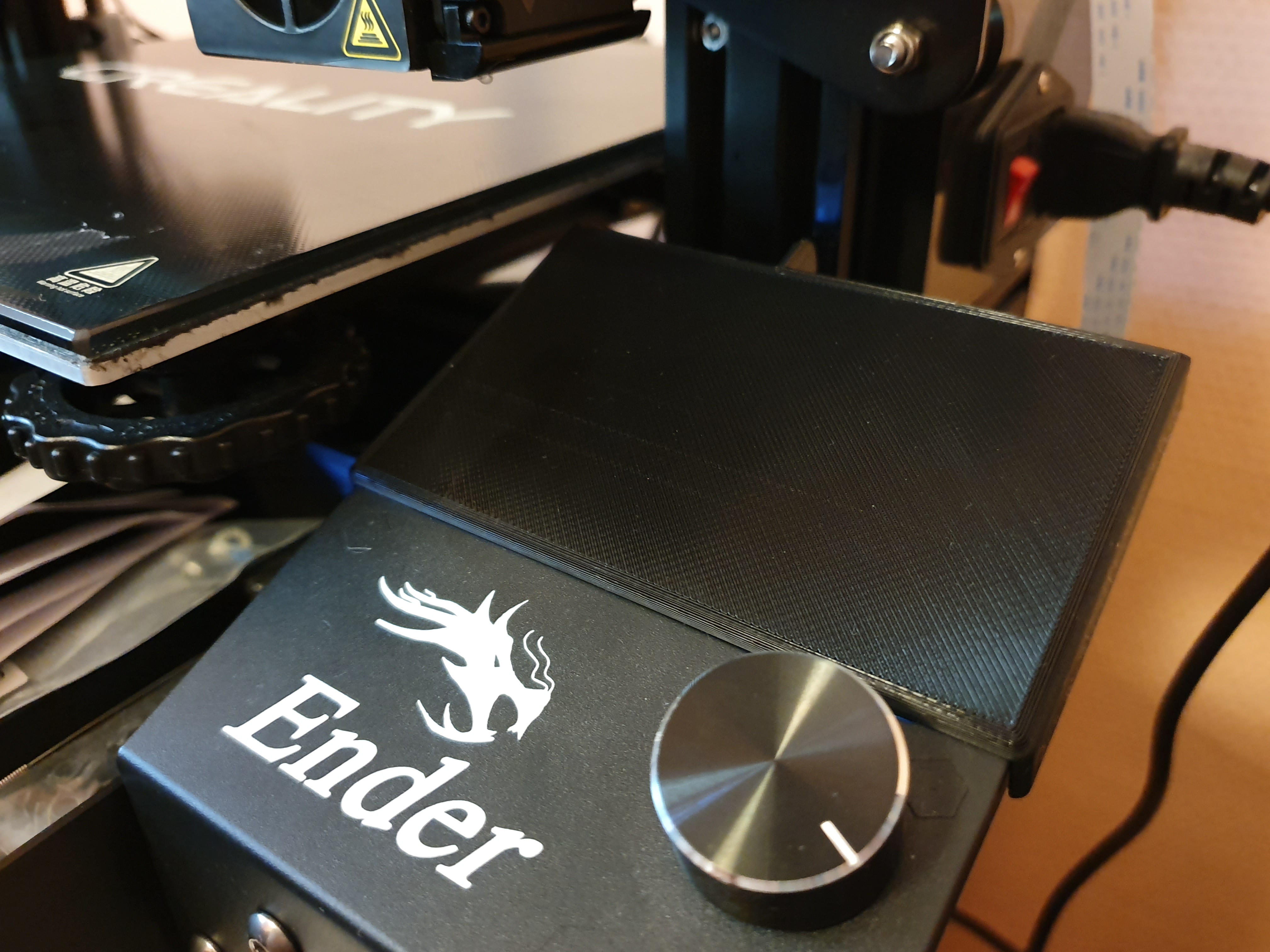 Ender 3 (Pro) Display Cover / Displayabdeckung (V2)