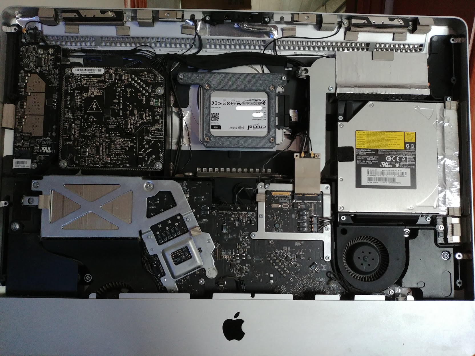 iMac SSD 3.5" to 2.5" adaptor