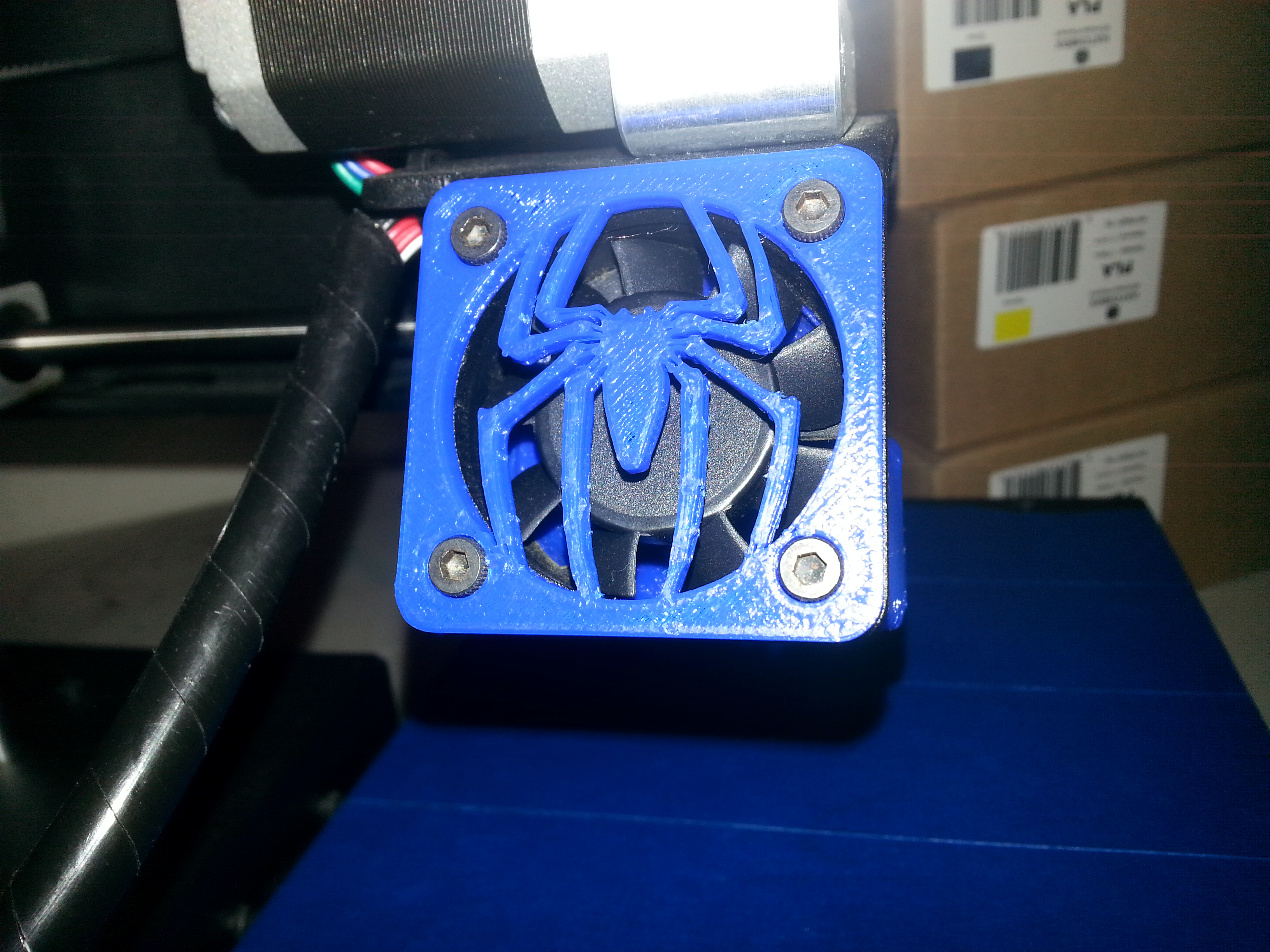 Spider-Man Logo Fan Grill - 40mm