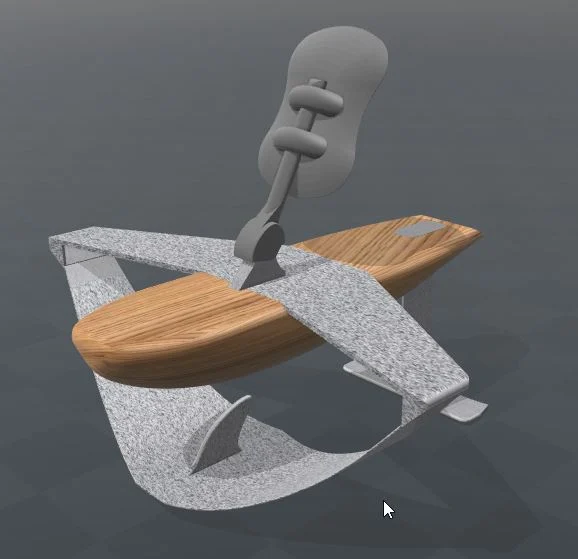 Teal Drone Hydrofoil