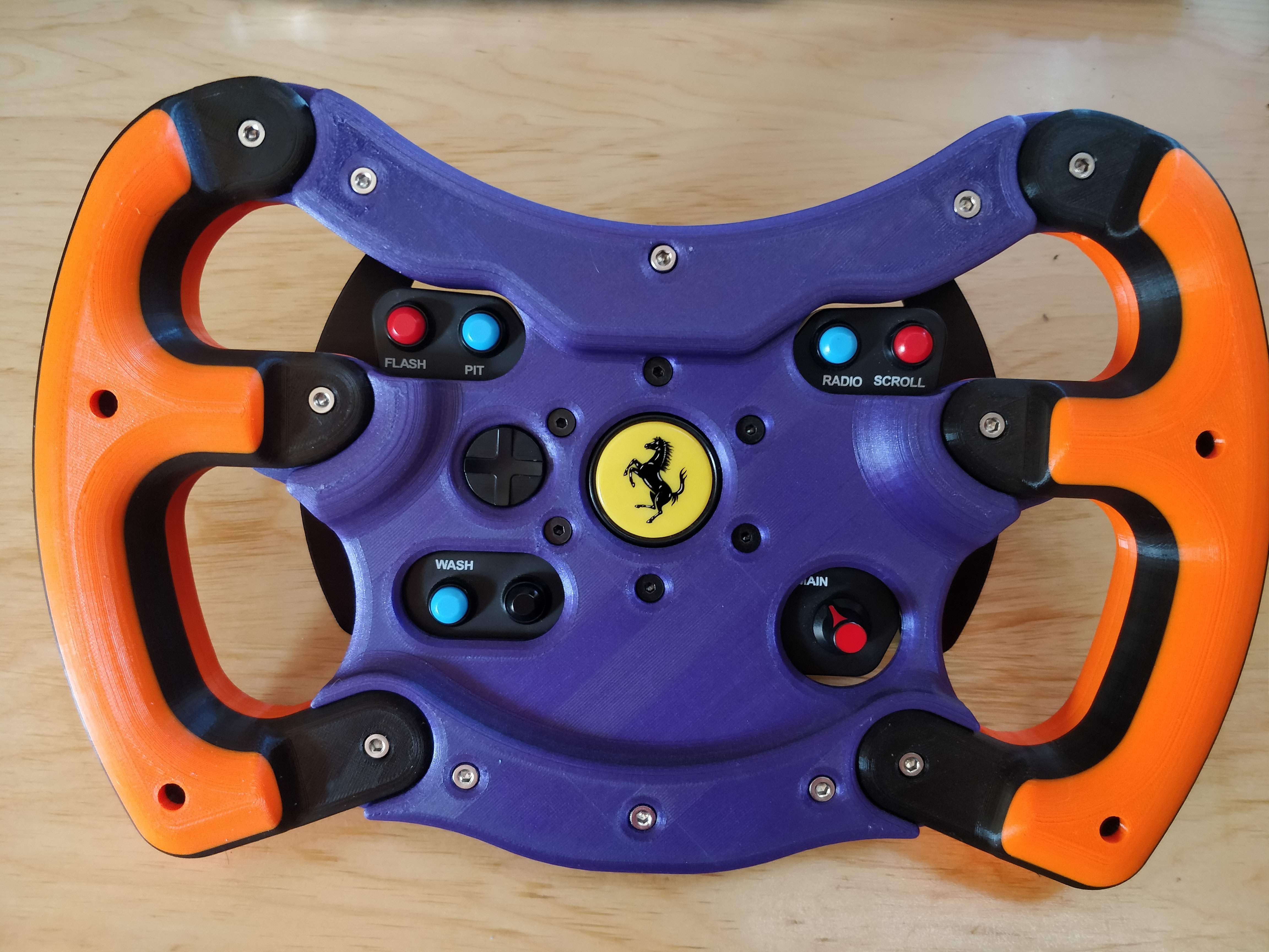 GT3 style rim for Thrustmaster 599XX