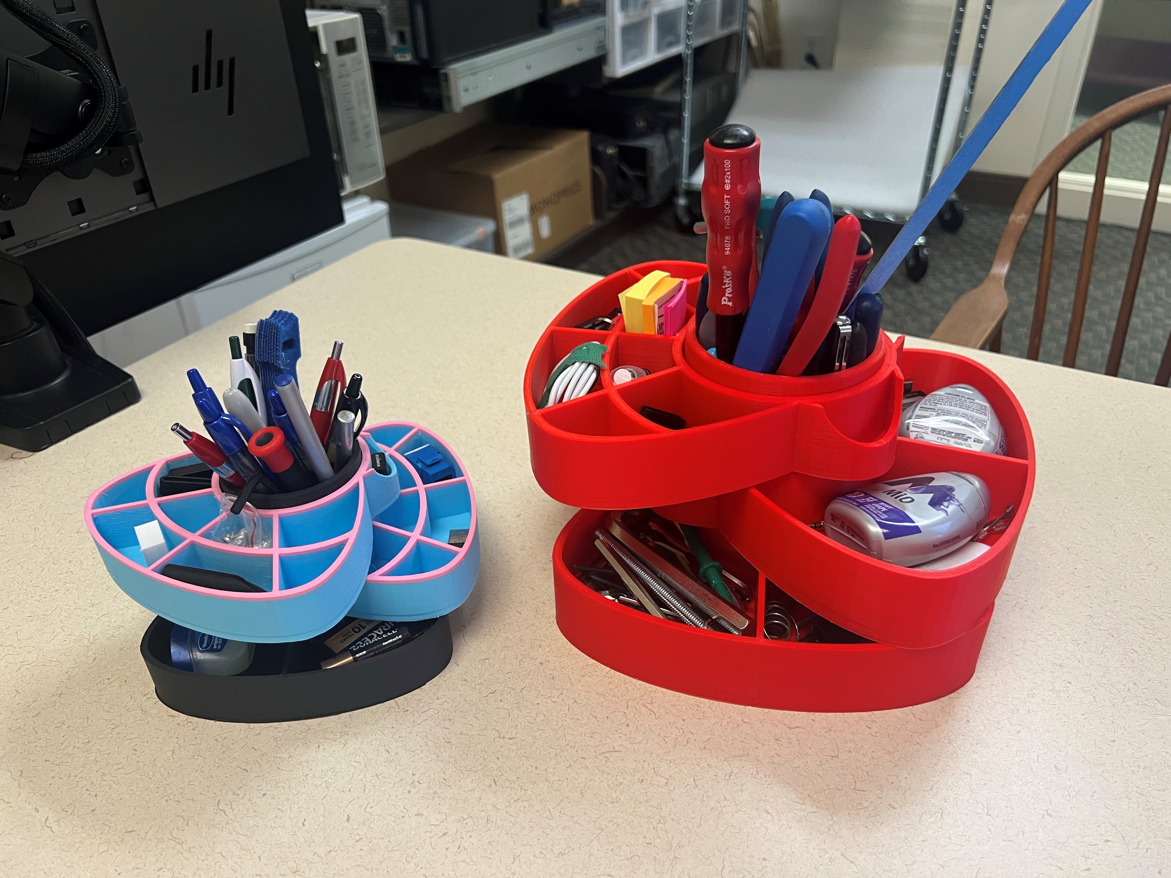 3 Tier Stacking Desk Organizer