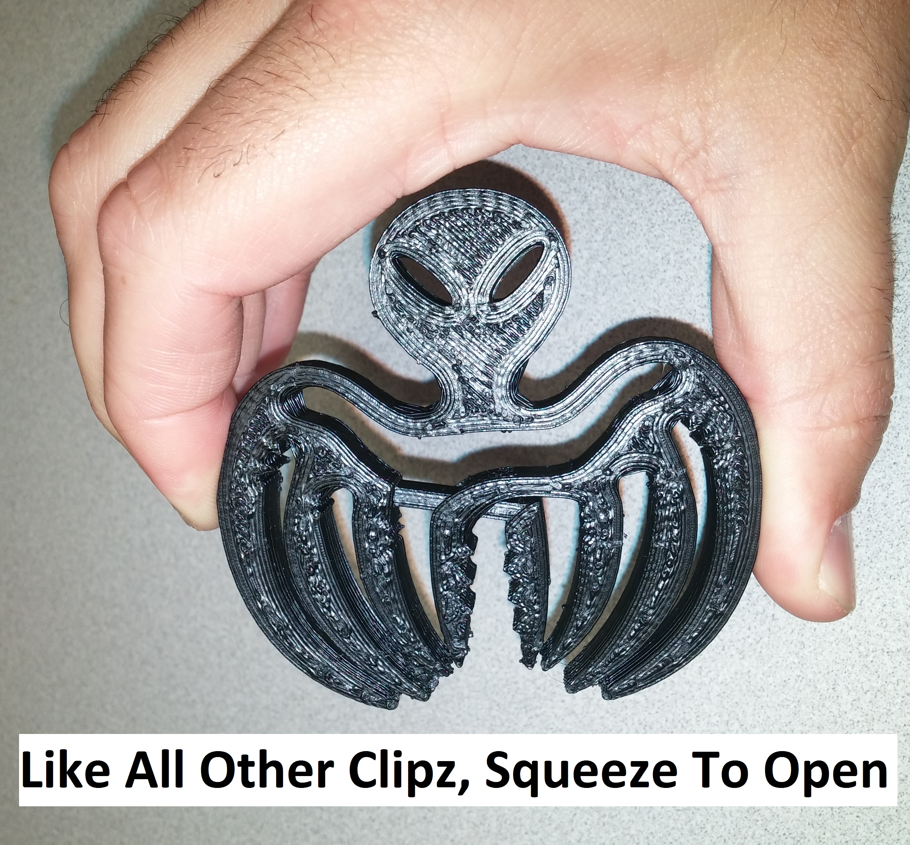 Spectre Clipz R2, 007, James Bond, Bag Clip, Chip Clip, Snack Clip