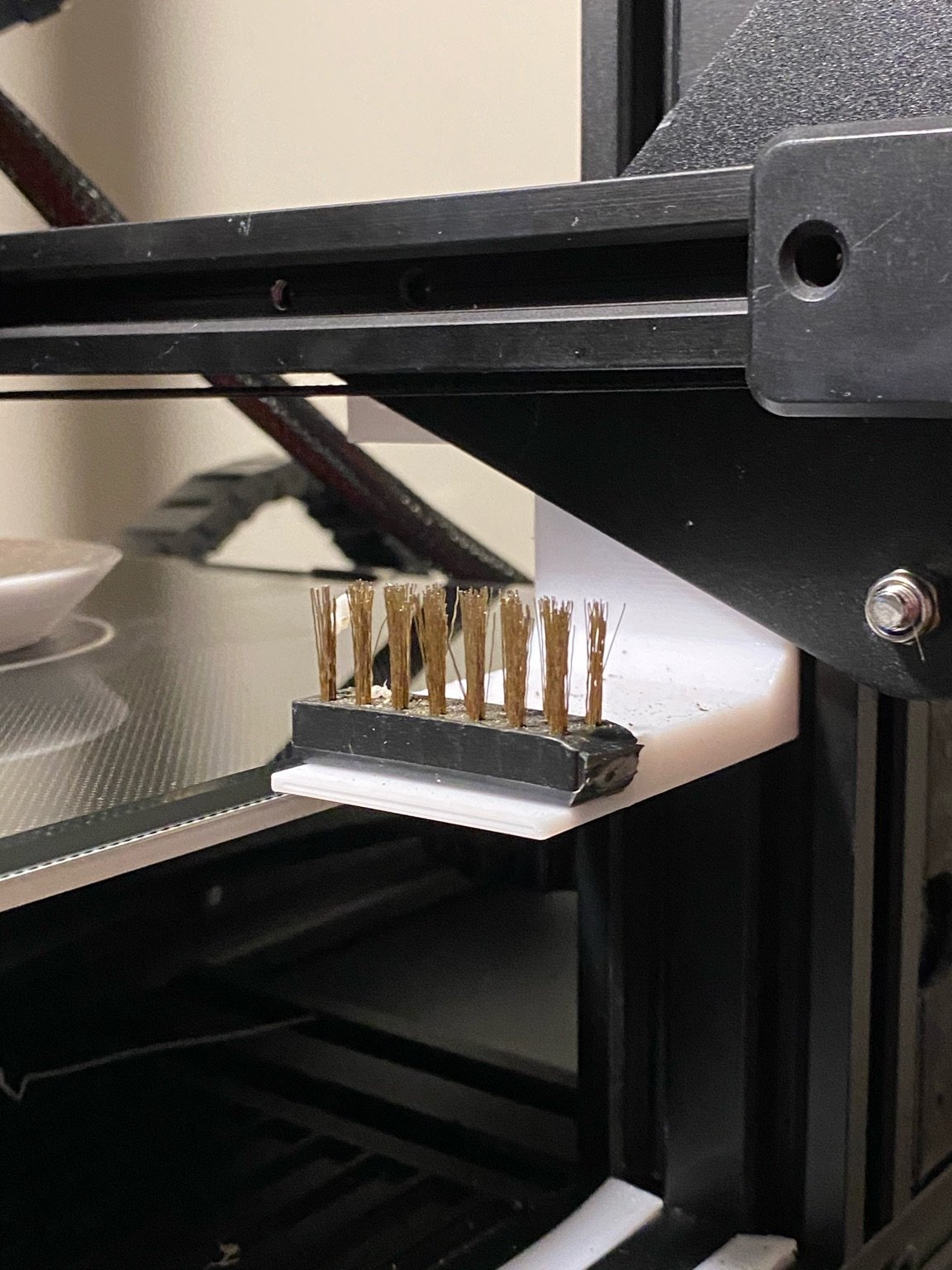 Ender 3 V2 Wiper Brush Holder