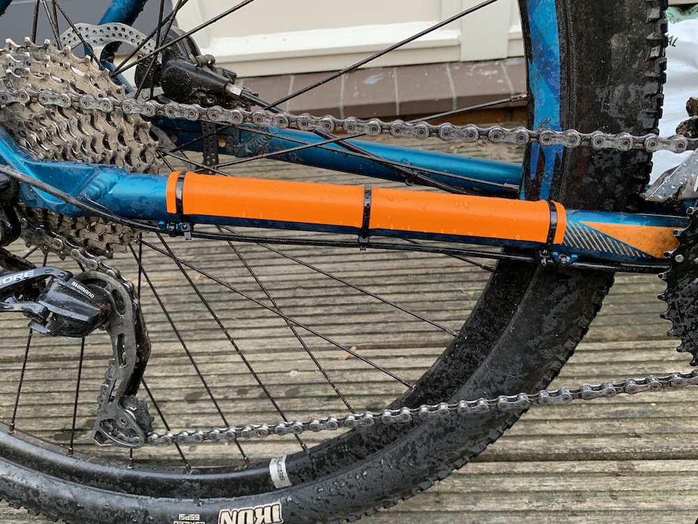MTB chain frame protector