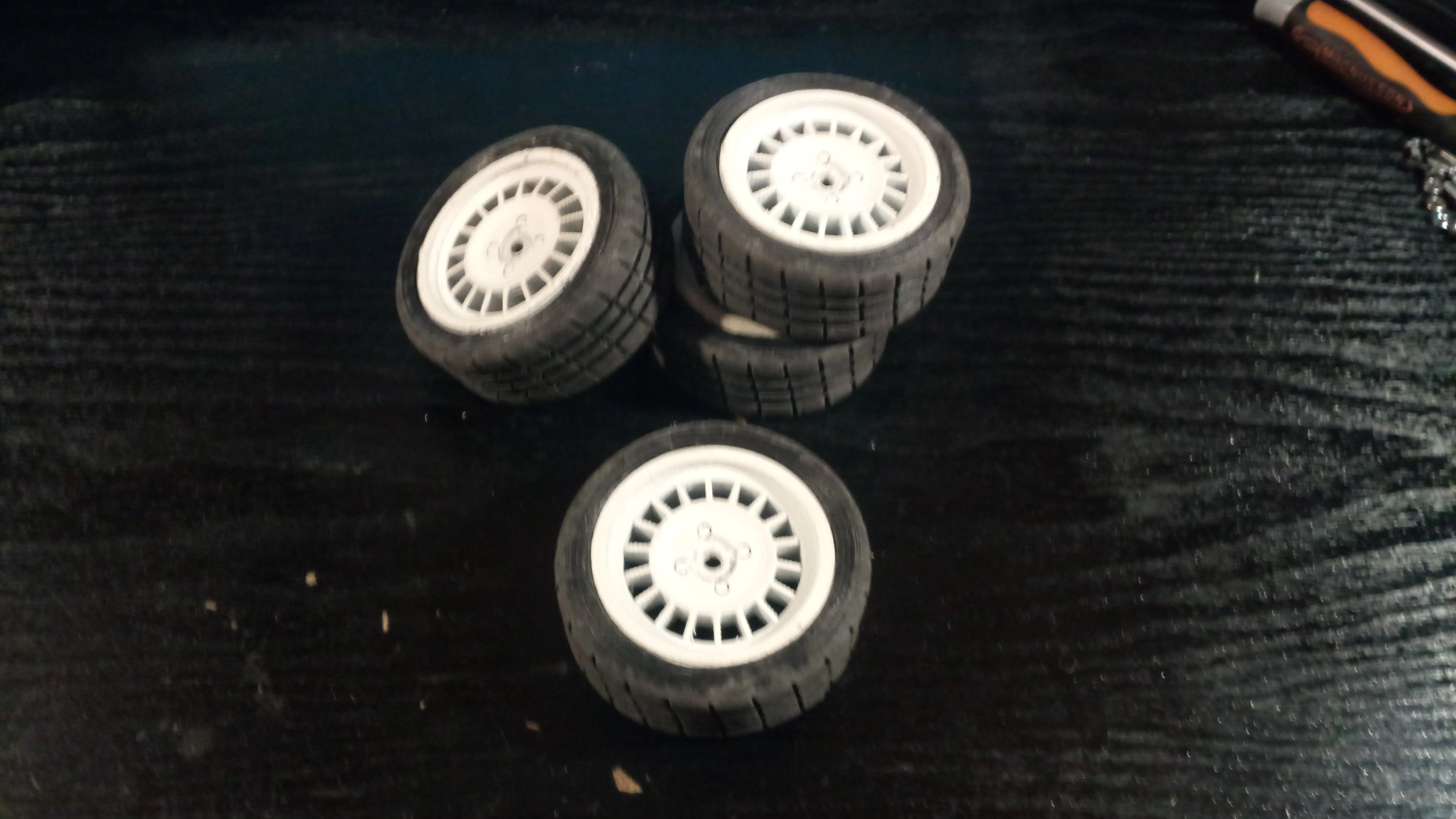 1/10 RC Rally wheel / Roue Rallye