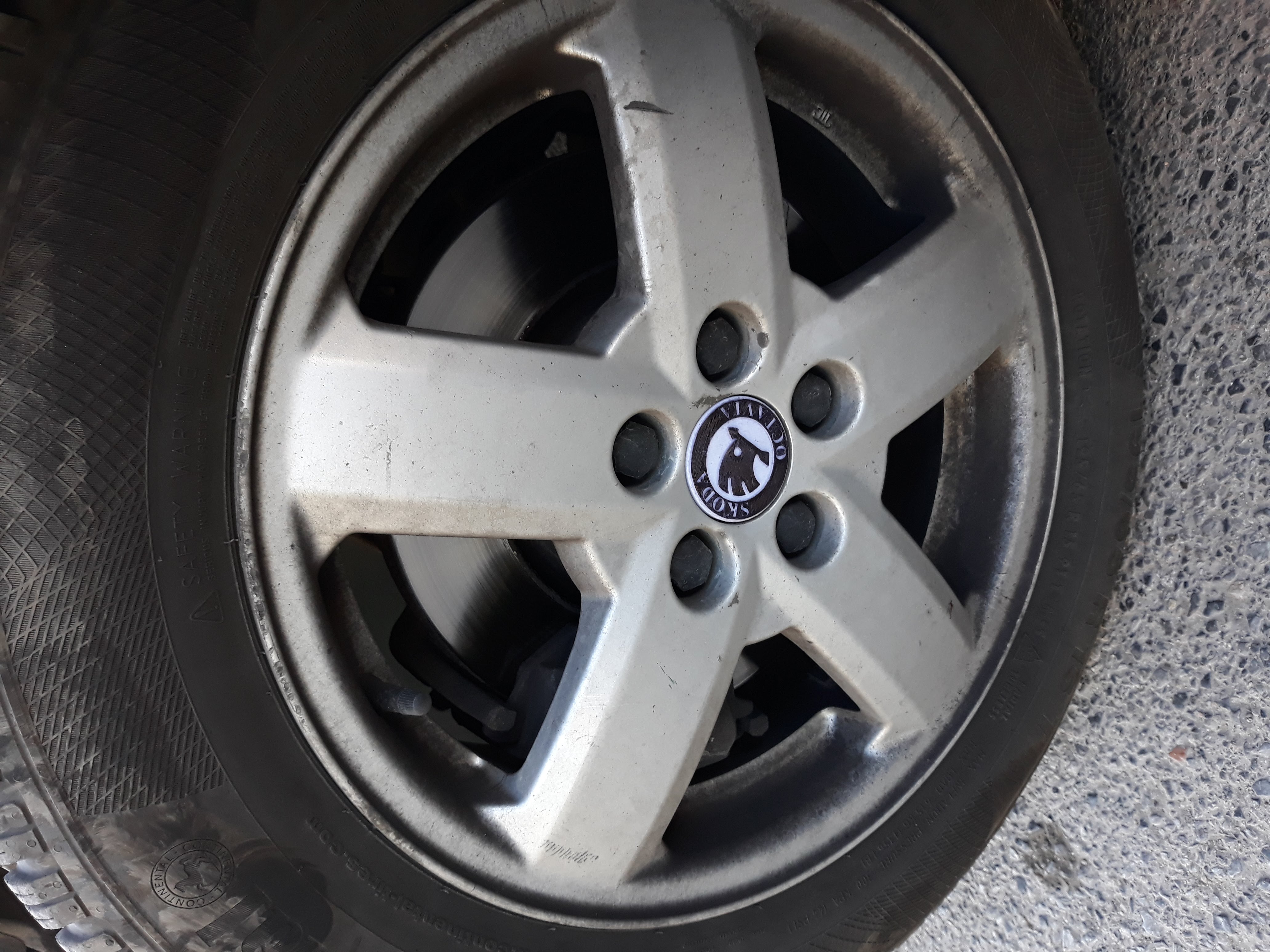 Cap for alloy rims Skoda Octavia