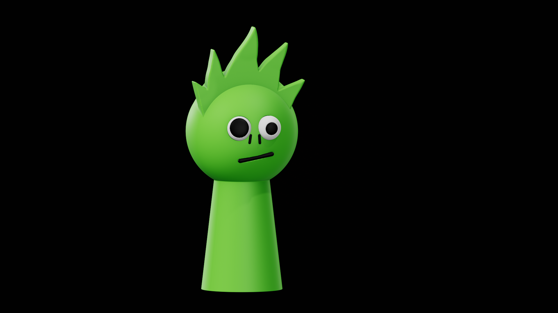 Sprunki Lime Owakcx – Multicolor Easy Print Figure