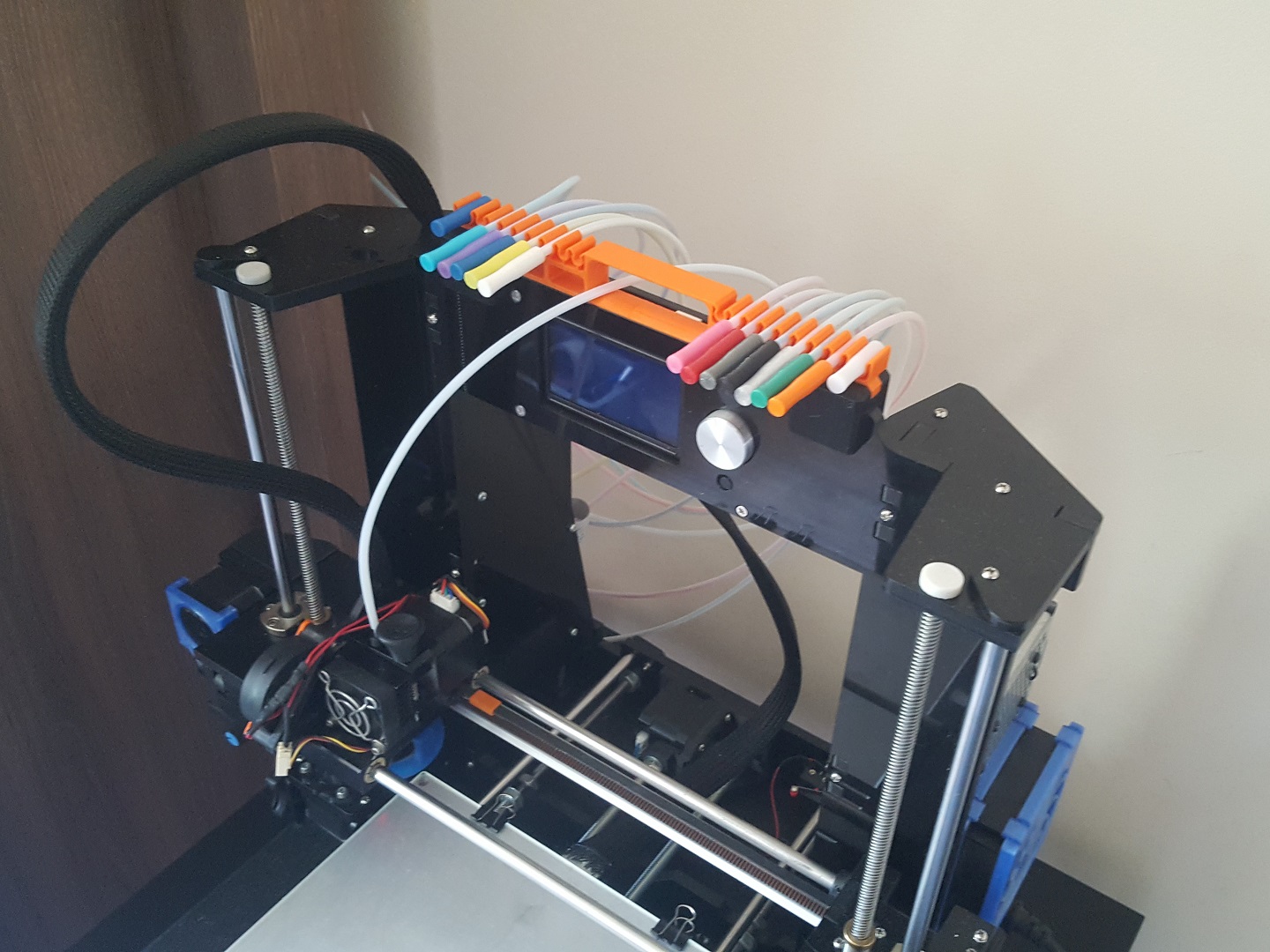 Anet A6 A8 PTFE tube organizer