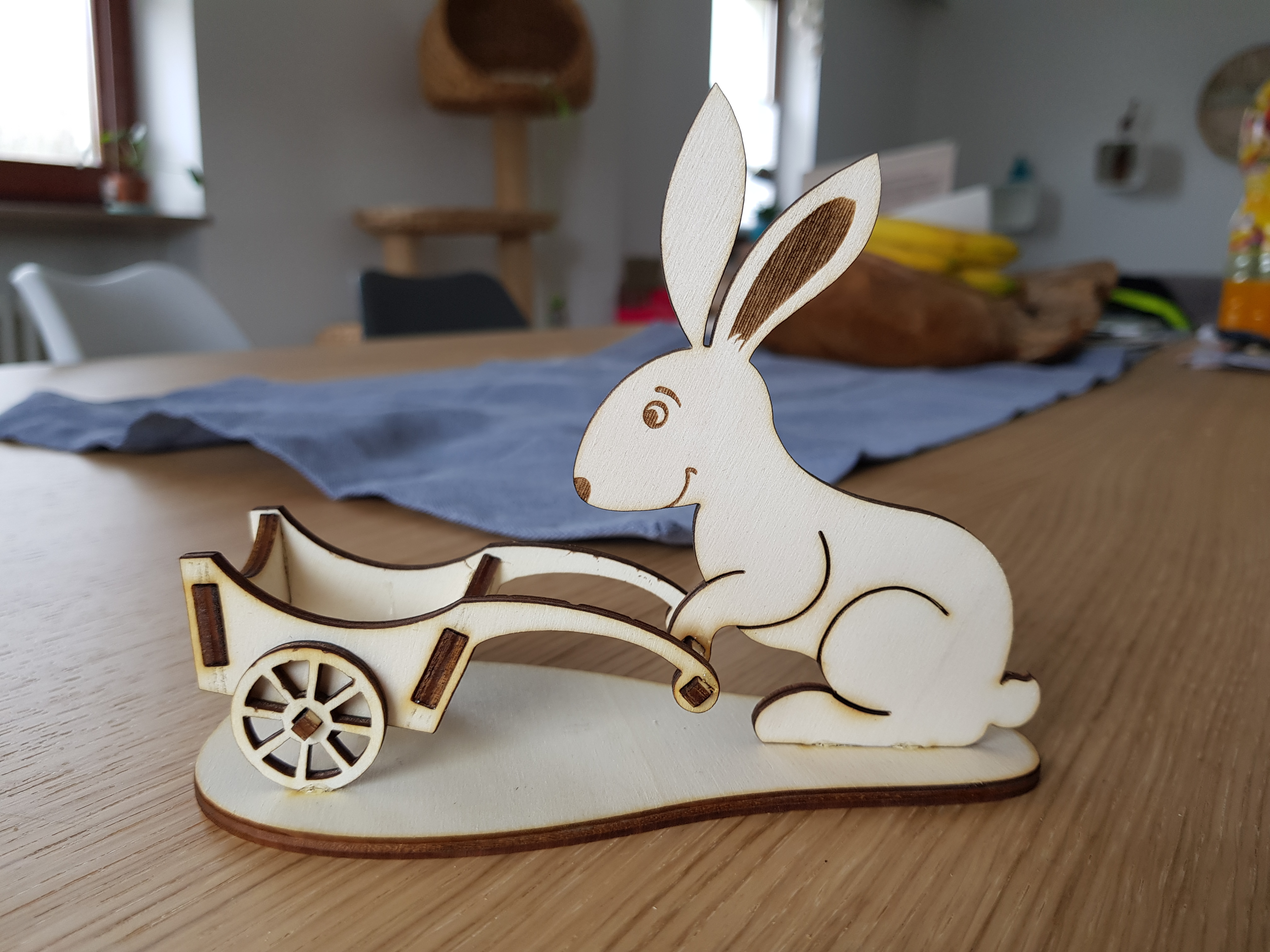 Osterhase Lasercut