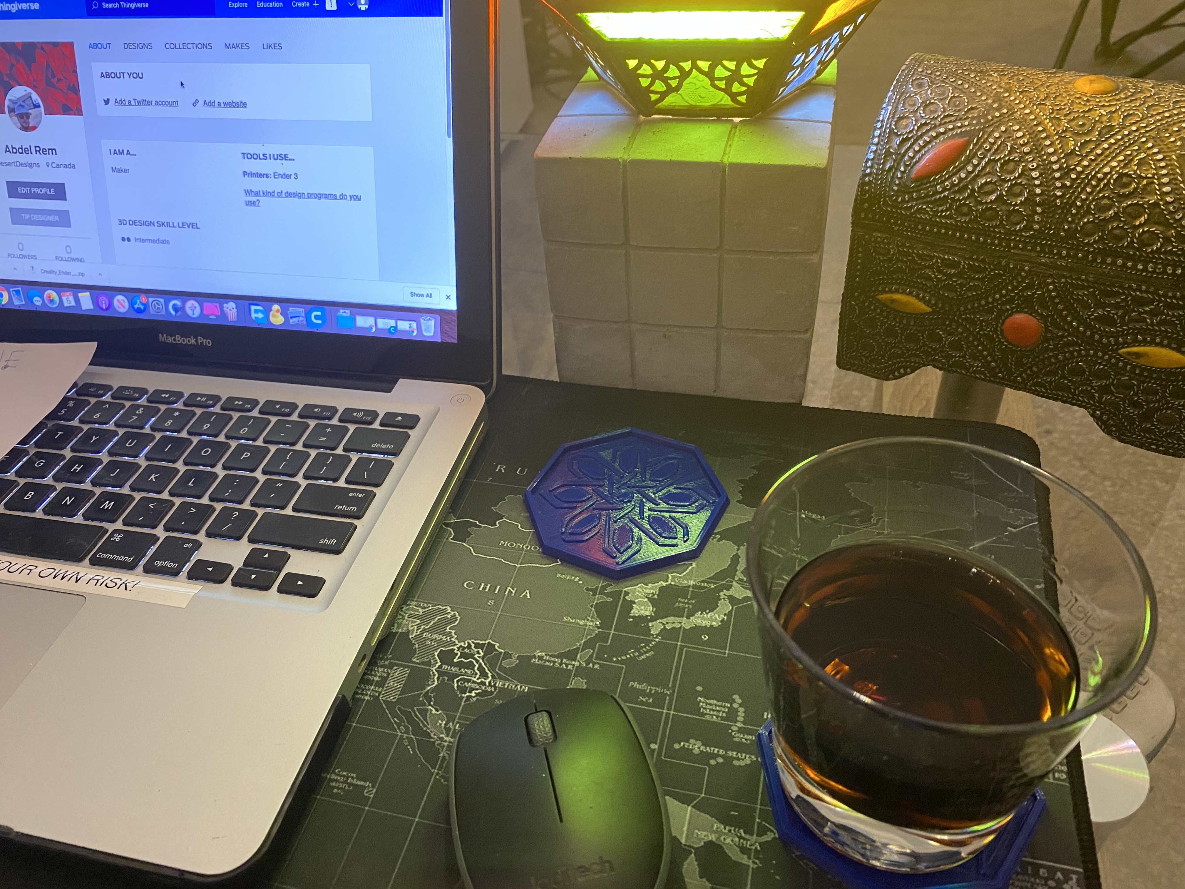 Coaster Moroccan Style