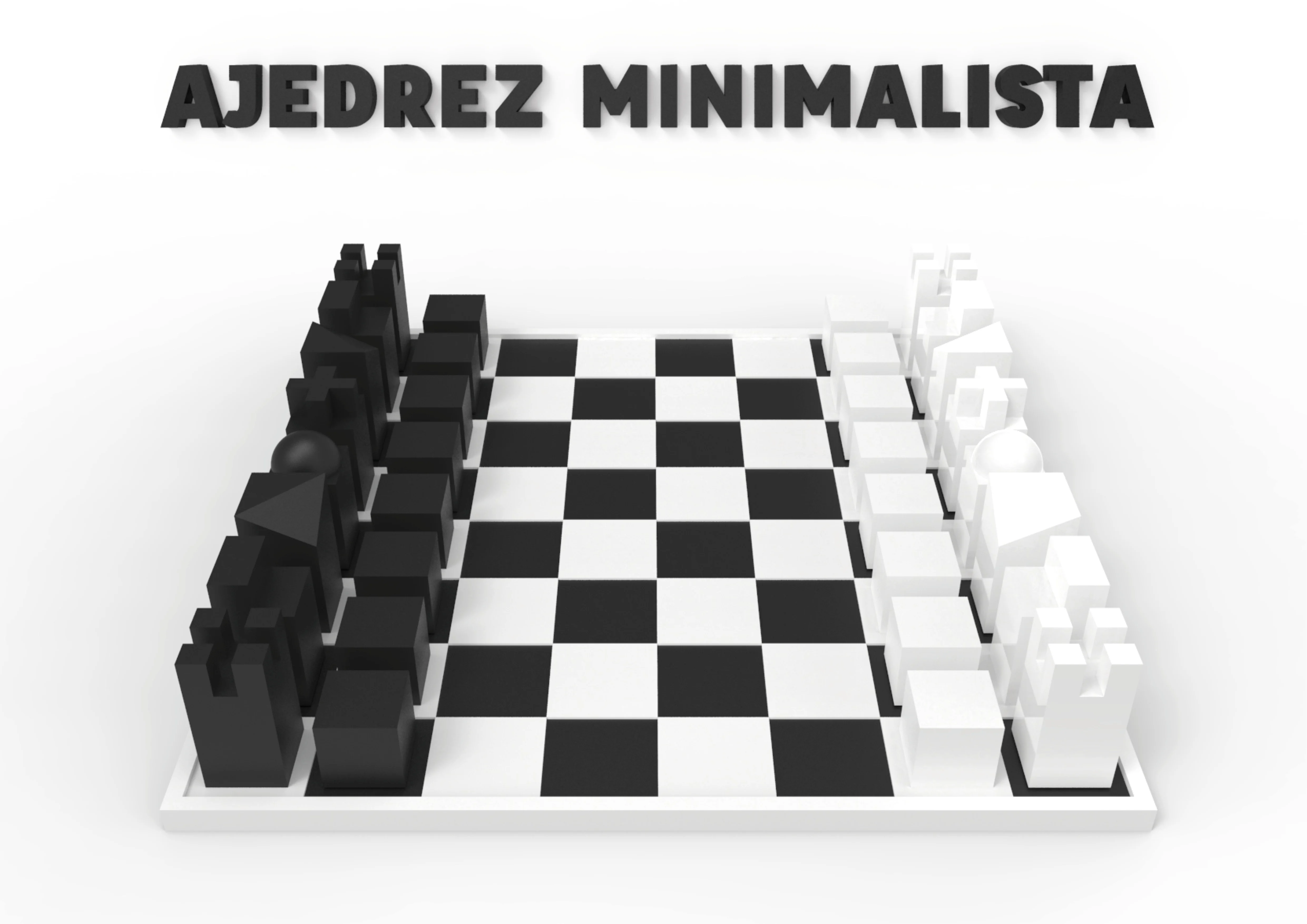 Ajedrez Minimalista