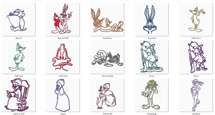 Looney Tunes 2D Wall Art