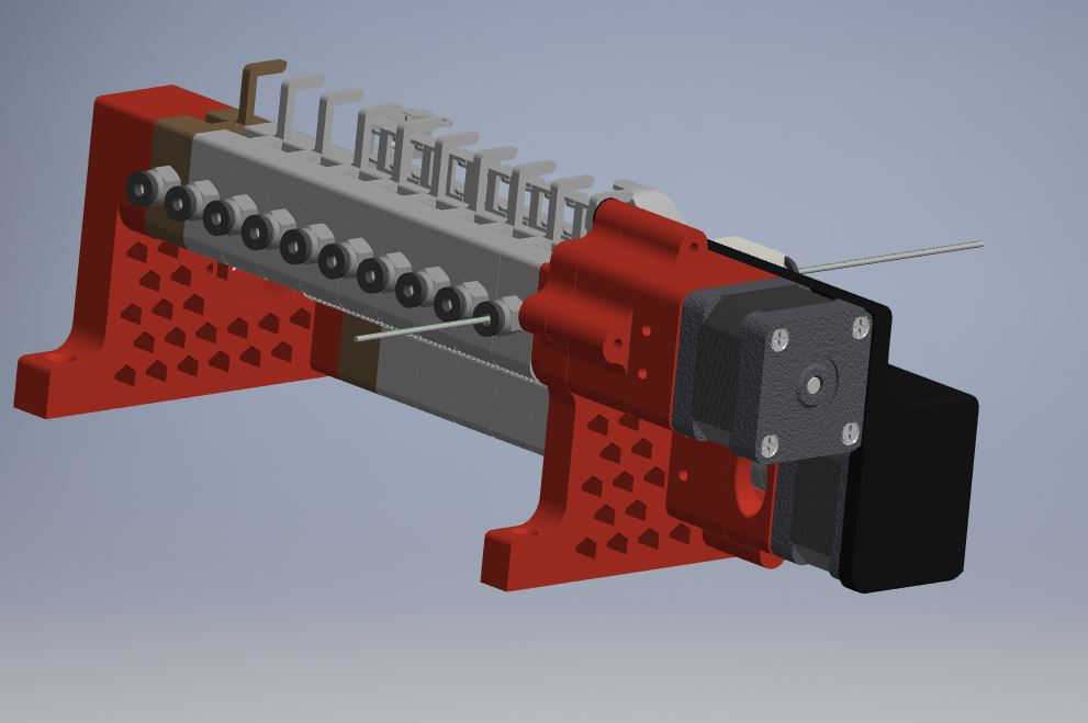 MMU3 Protoype  (10 Fialement Selector)