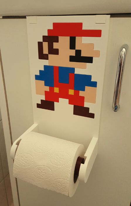 Super Mario Toiletpaper Holder