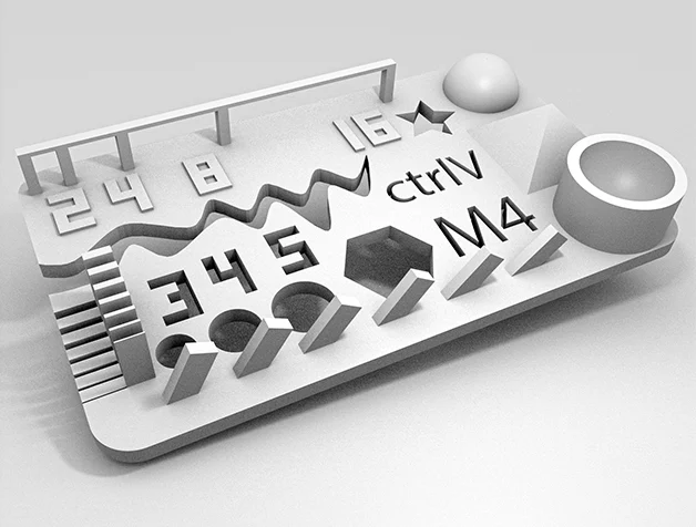 Test your 3D printer! v2