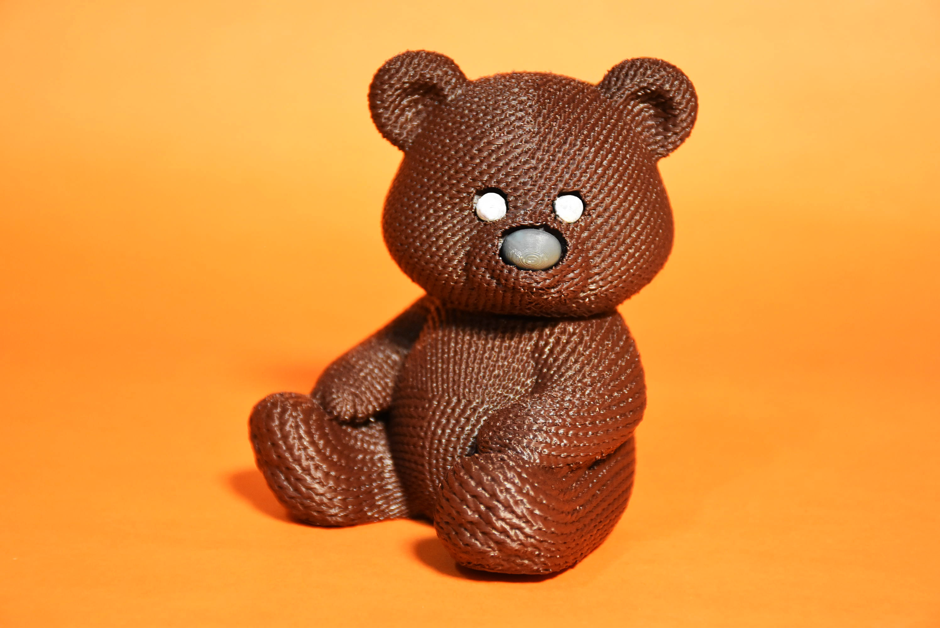 Fantasy Knitted Bear + Detachable Head