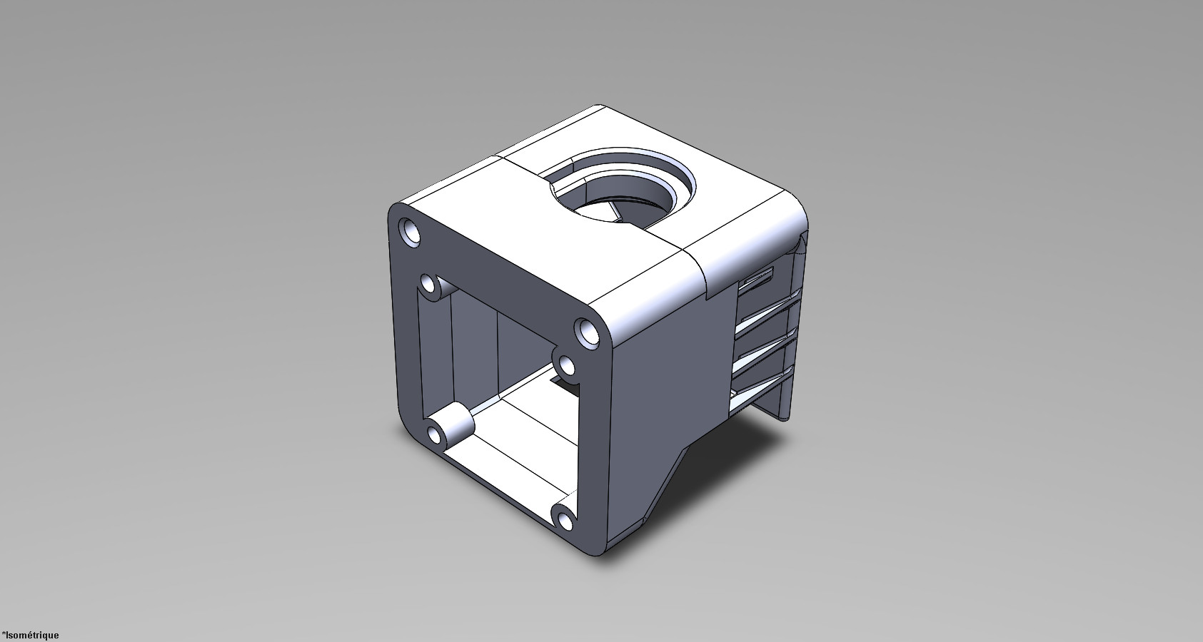 Support hotend "AllInOne" for Turnigy Fabrikator