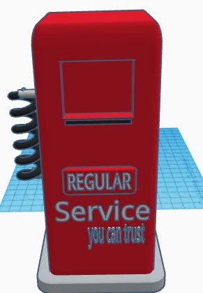 Old Gas Pump