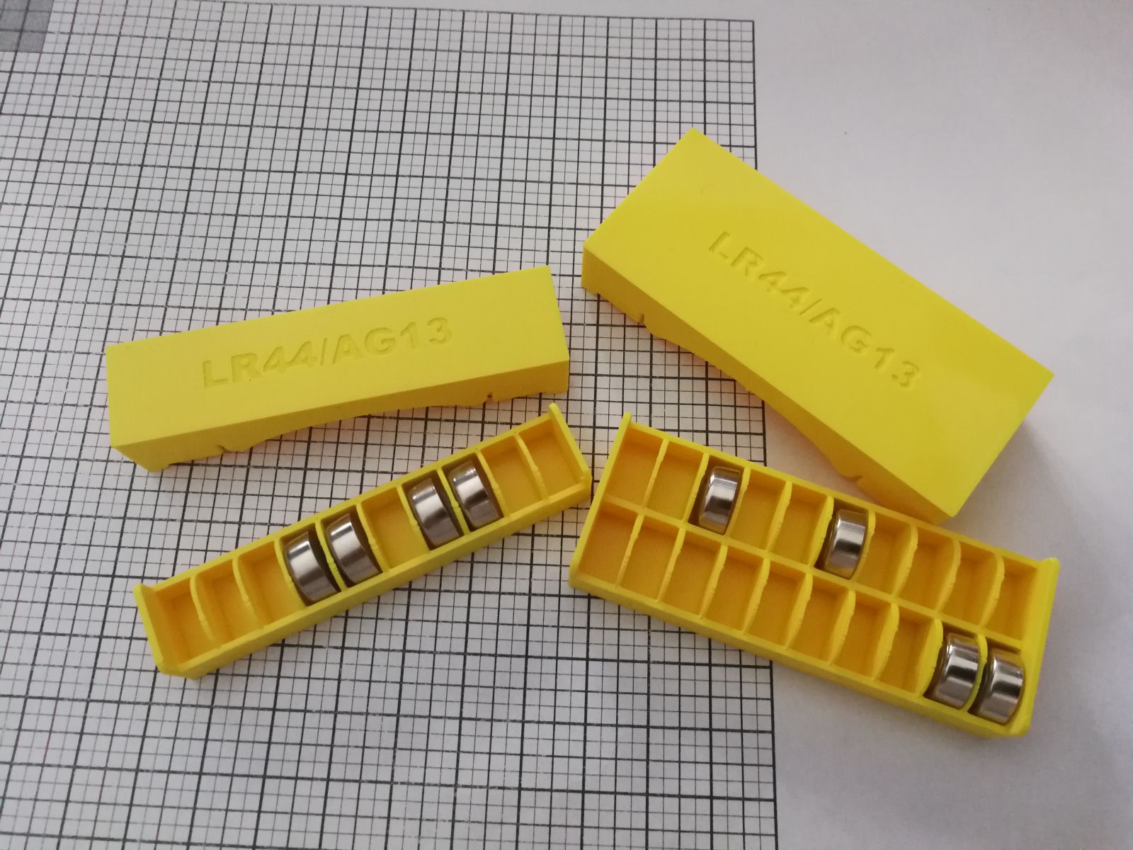 Coin Battery Boxes LR44 LR41 CR2032 CR2016 CR2025