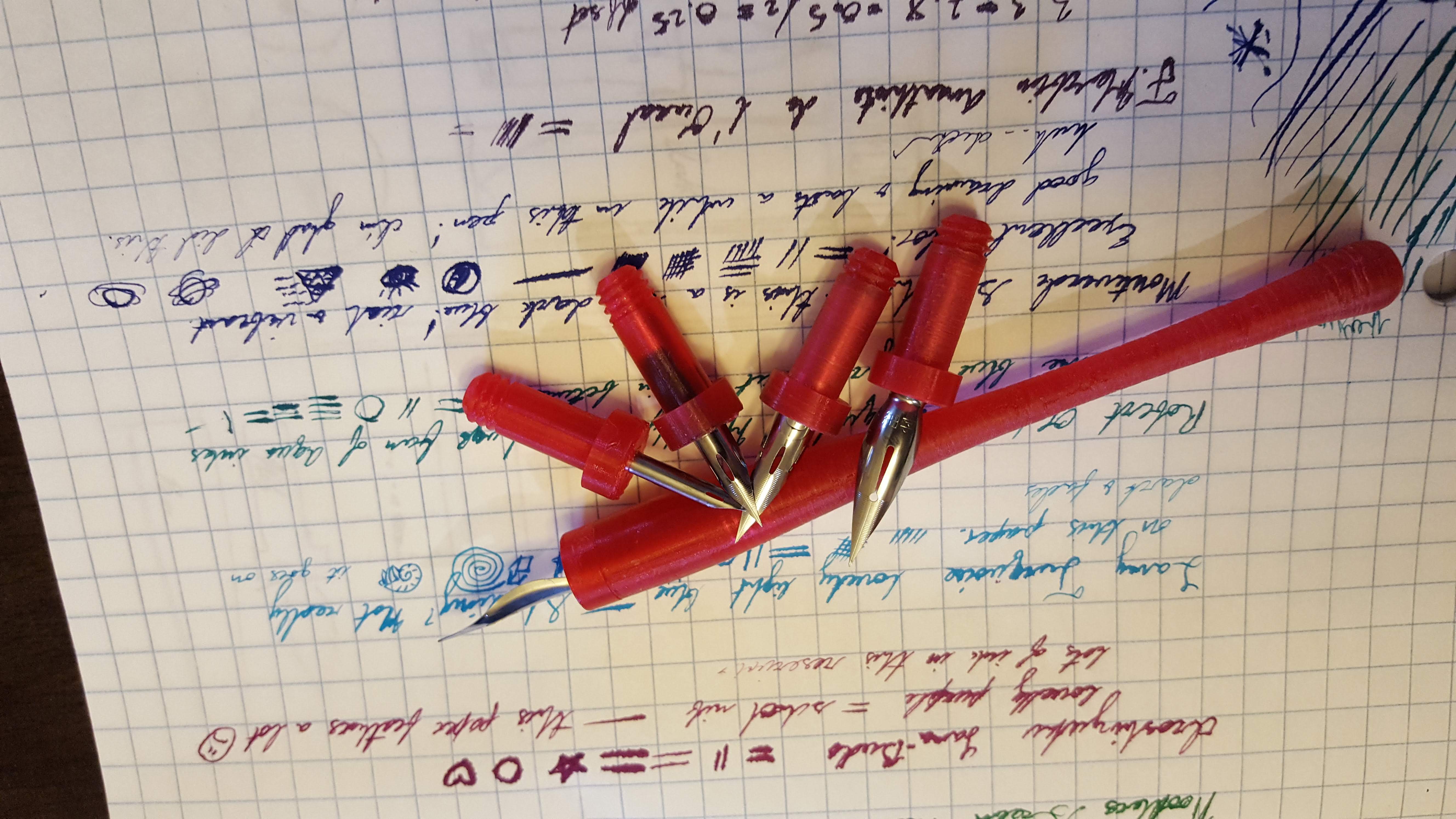 Dip Pen and Nib Holders