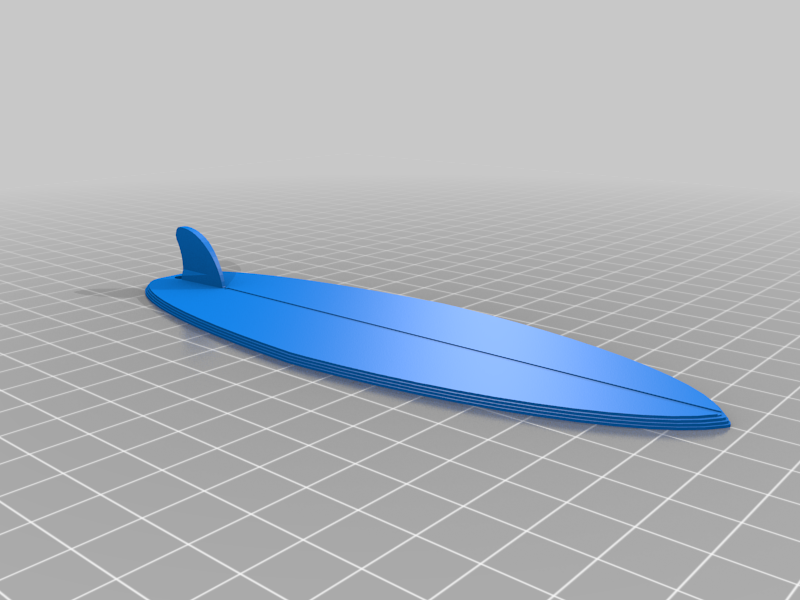 Finger Surfboard for windy days