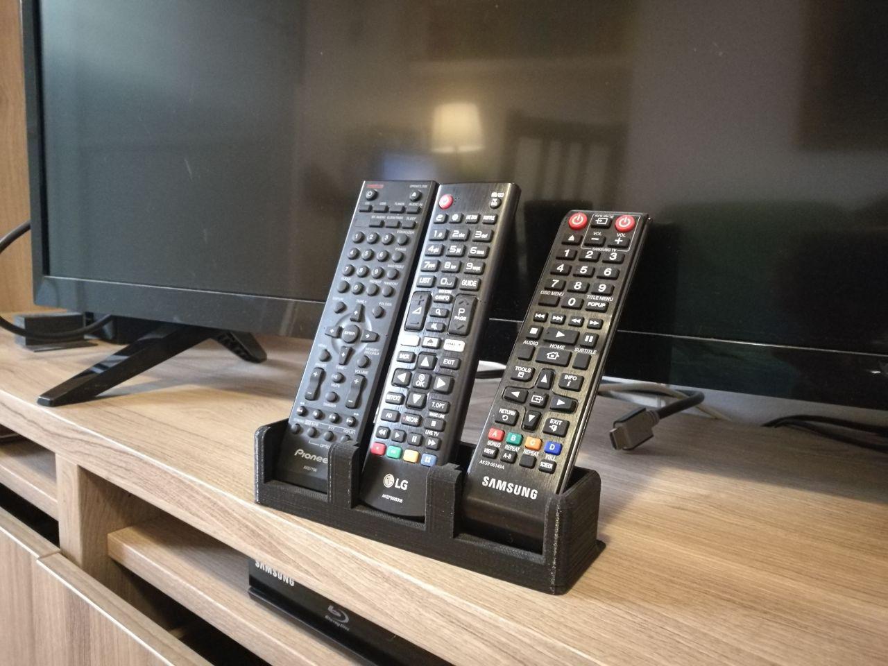 TV remote control holder