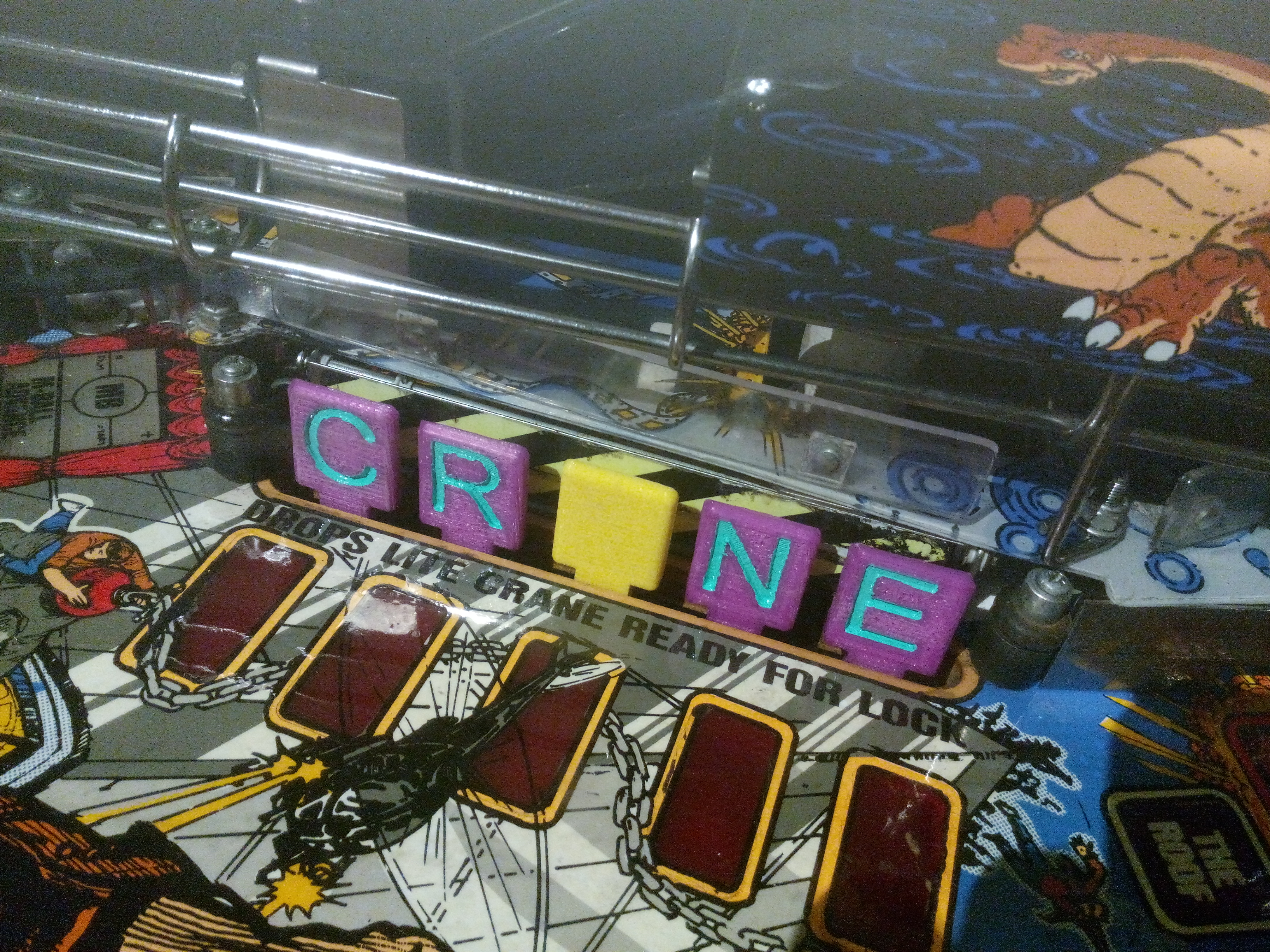 Pinball drop target