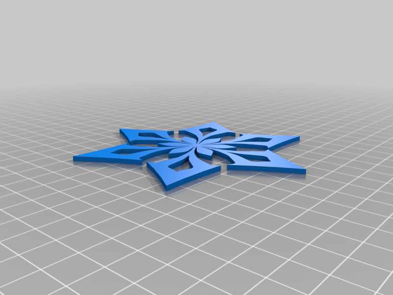 SnowFlake (Genshin Impact cryo)