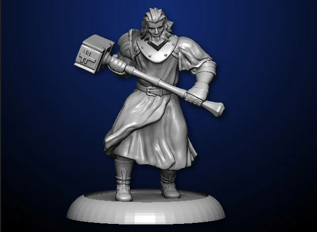Warrior with Hammer
