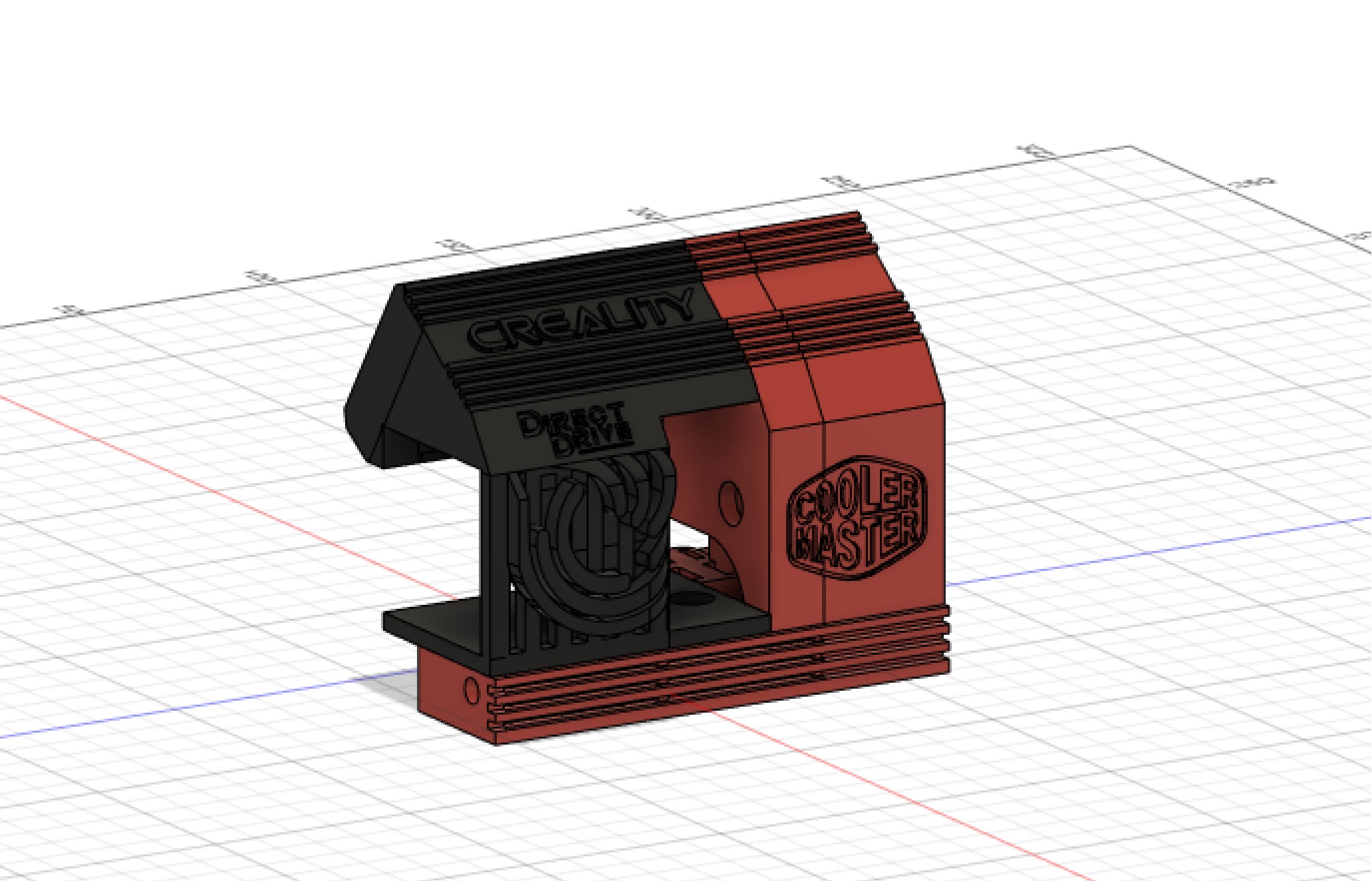 cr10s pro cr-10s pro direct drive conversion holder mount
