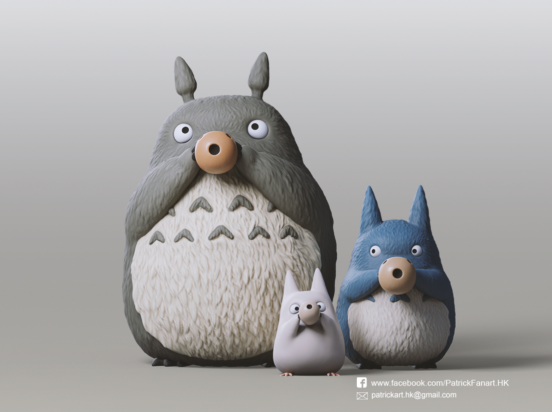 Totoro Family(My Neighbor Totoro)